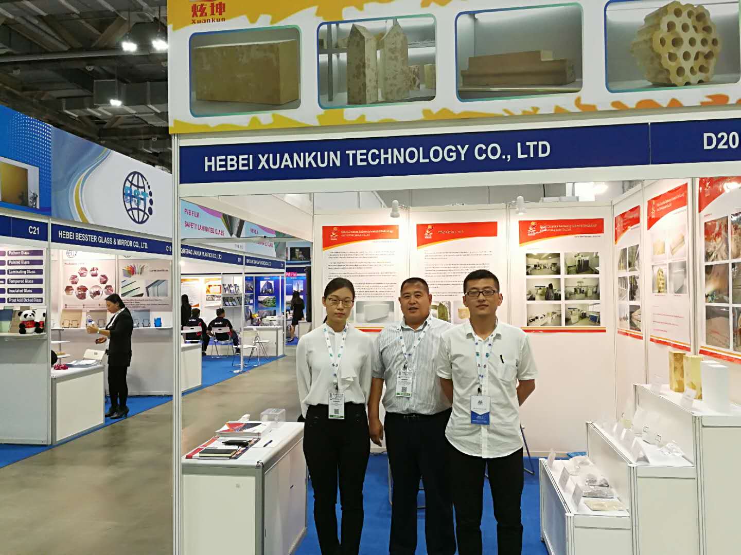 炫坤科技參加亞洲（新加坡）國際玻璃技術展